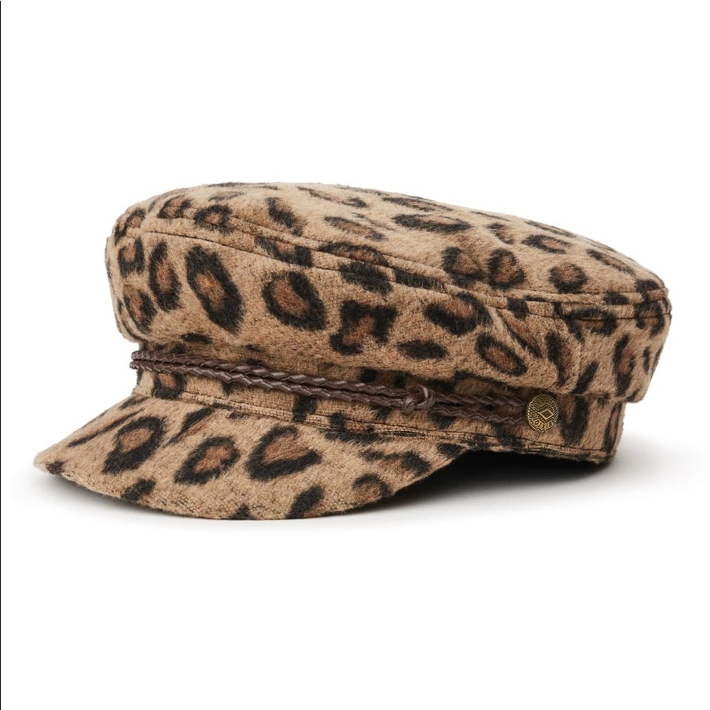 Brixton Fiddler Cap Leopard